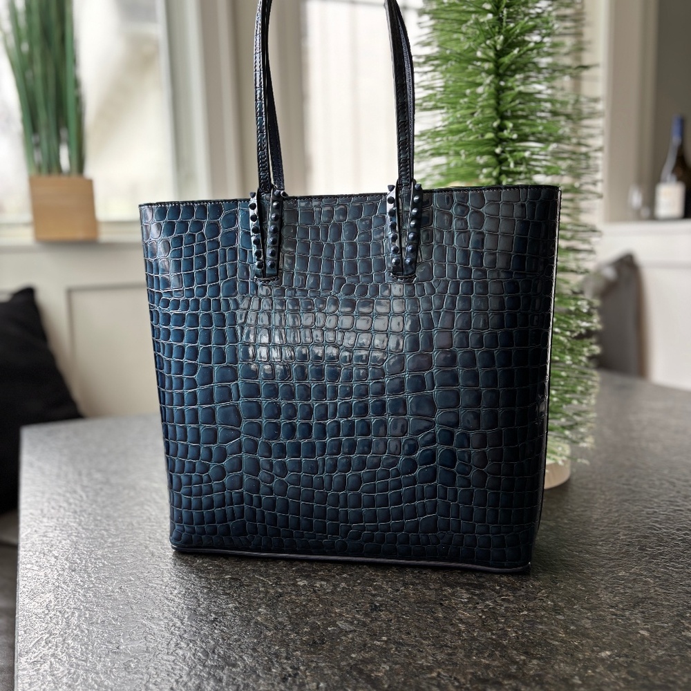 Christian Louboutin Cabata Croc Tote
